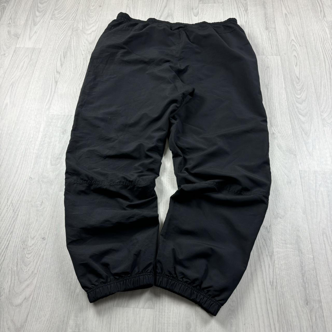 VINTAGE Y2K ADIDAS BAGGY TRACKSUIT BOTTOMS BLACK