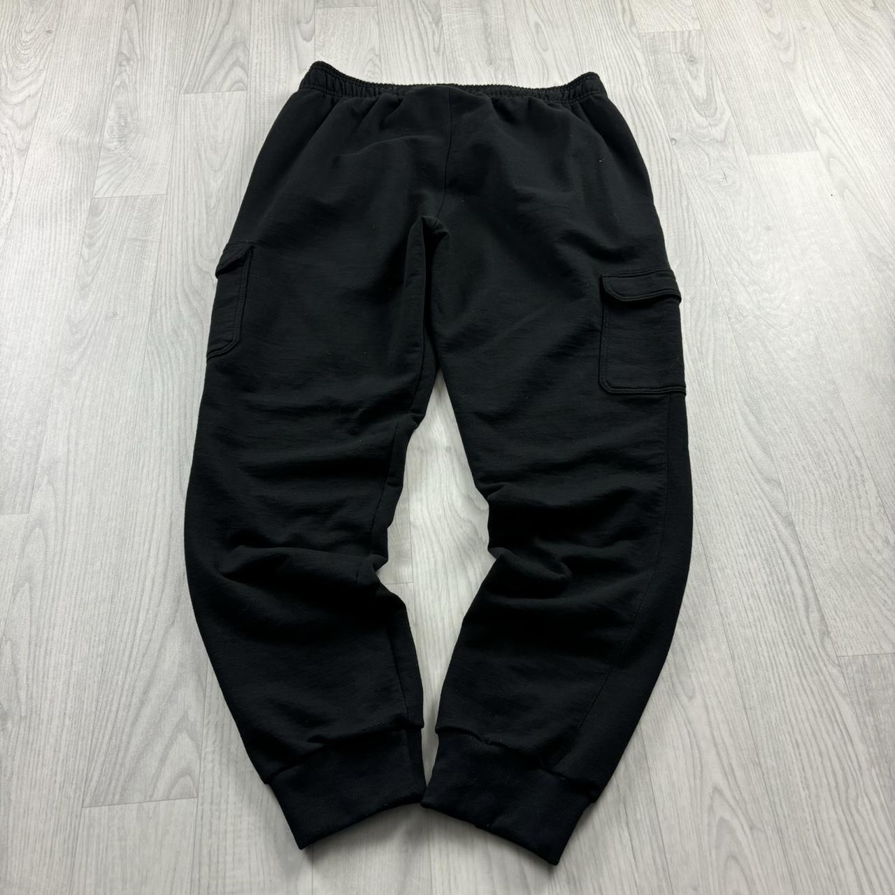 VINTAGE 00s CHAMPION BAGGY COTTON SWEATPANTS BLACK