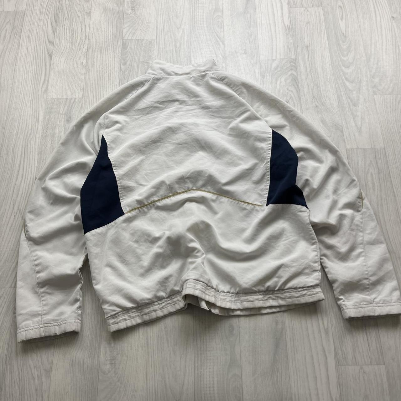 VINTAGE Y2K UMBRO WINDBREAKER TRACK JACKET WHITE