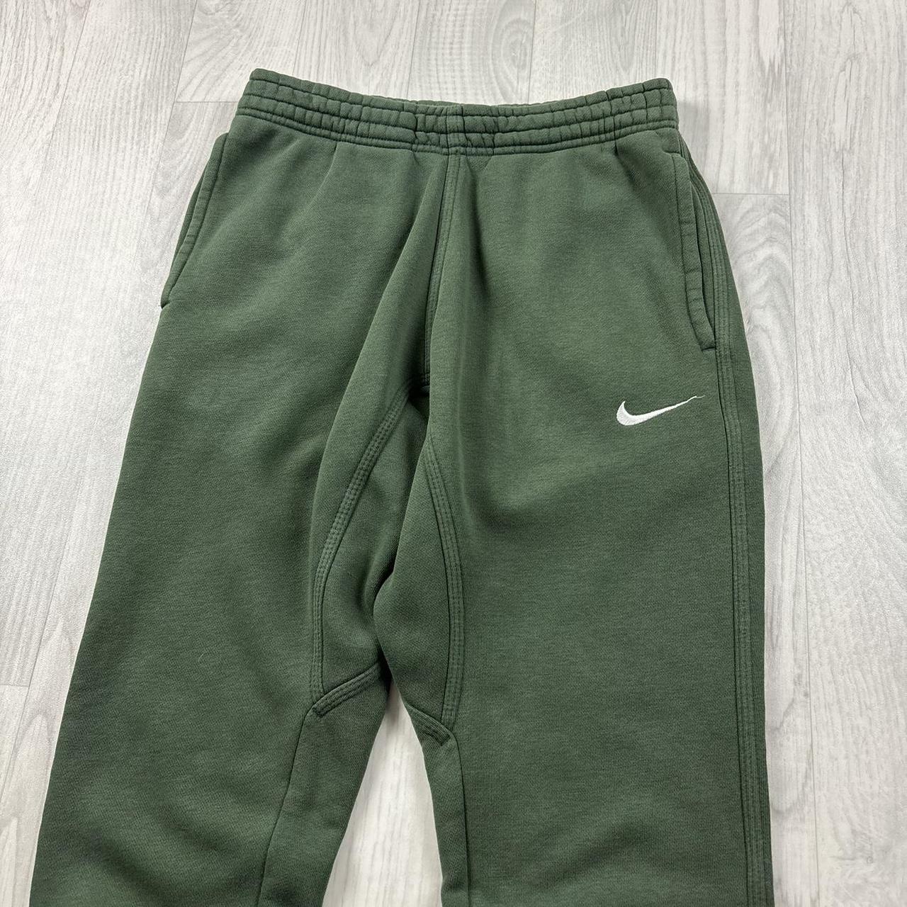 NIKE COTTON SWEATPANTS KHAKI GREEN