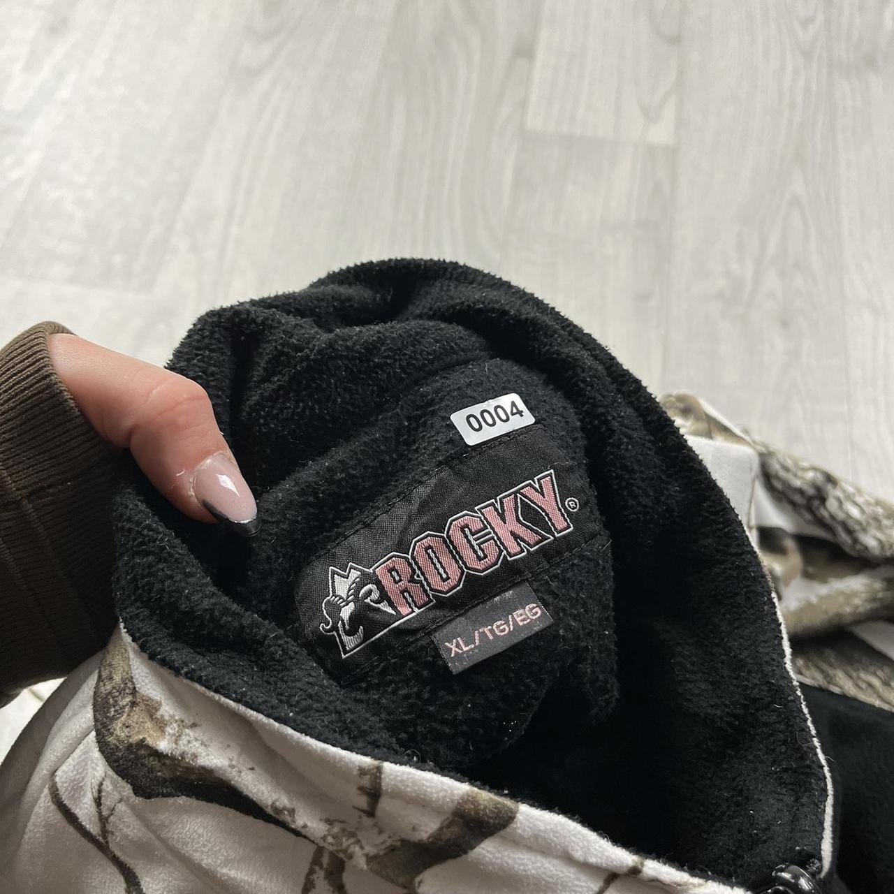 VINTAGE ROCKY REALTREE ZIP UP FLEECE CAMO BLACK