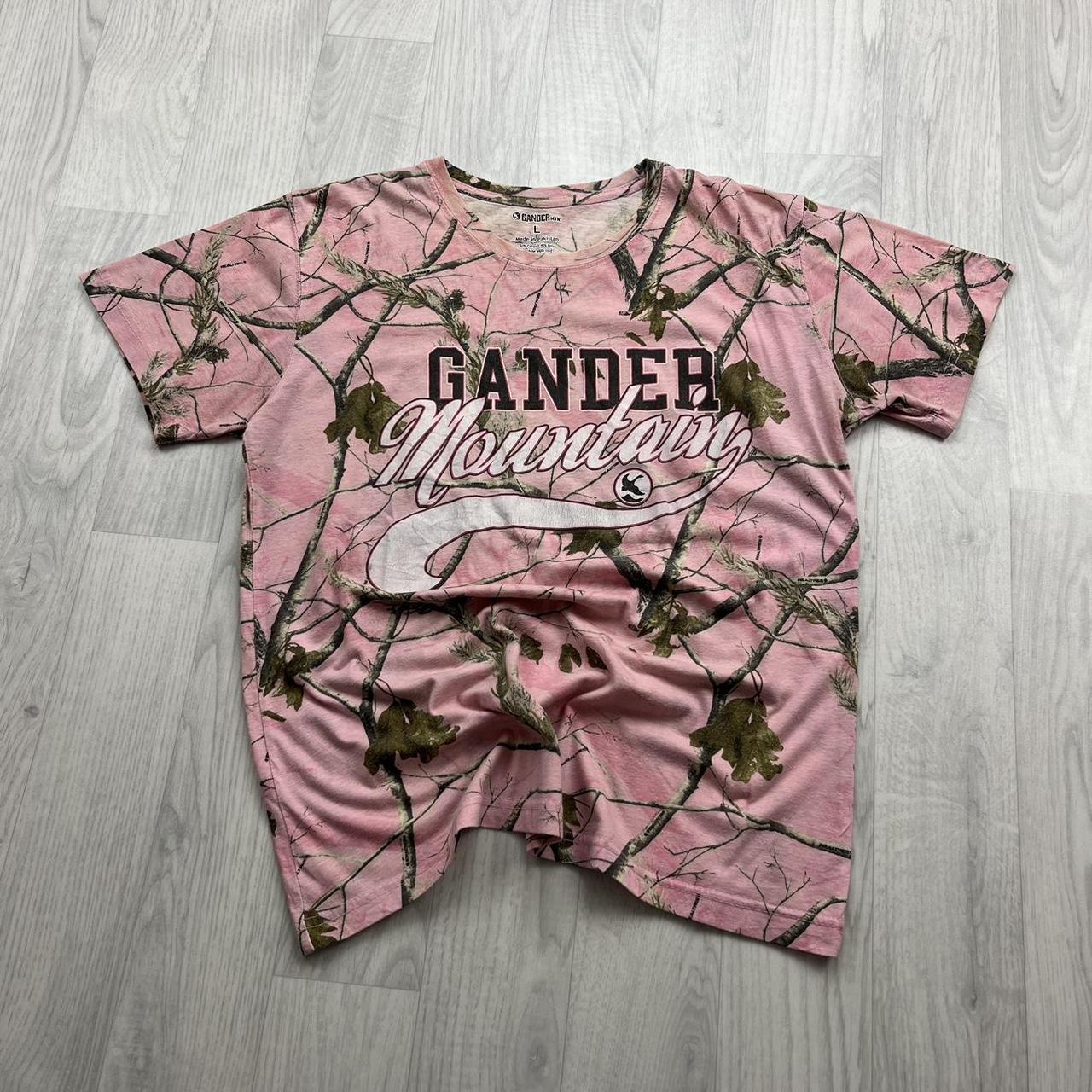 VINTAGE Y2K REALTREE T SHIRT CAMO PINK