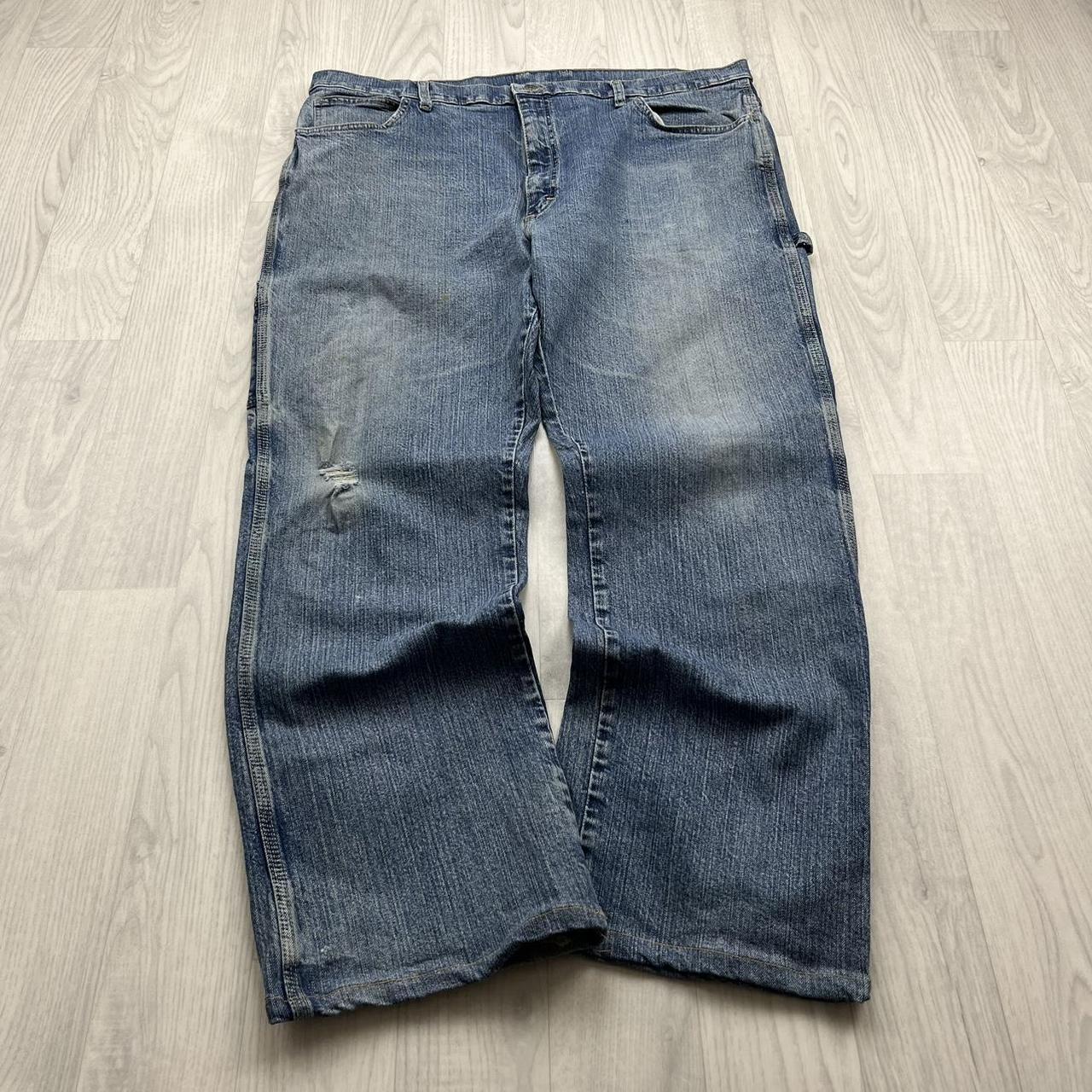 VINTAGE Y2K DICKIES BAGGY CARPENTER JEANS BLUE