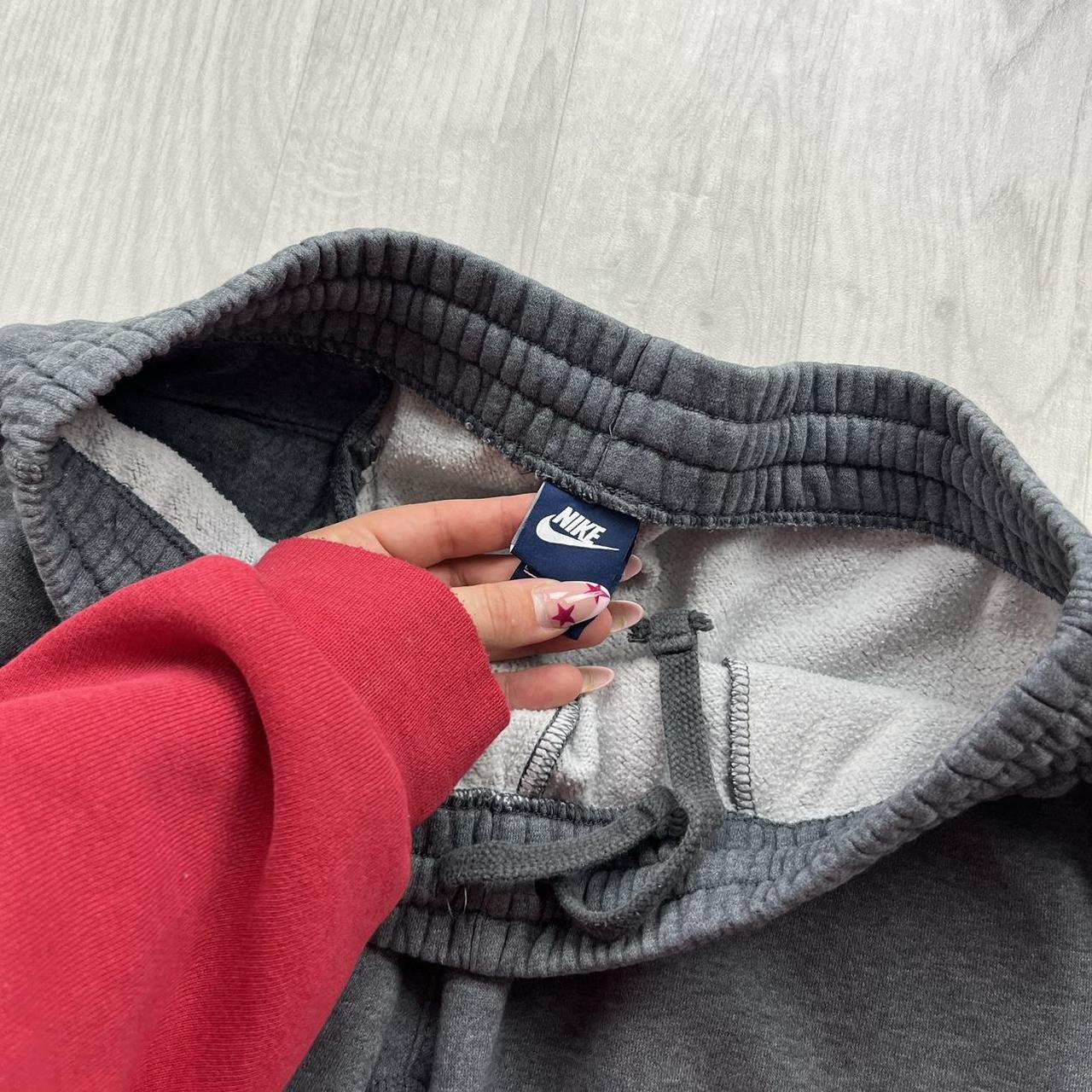 VINTAGE Y2K NIKE BAGGY COTTON SWEATPANTS GREY