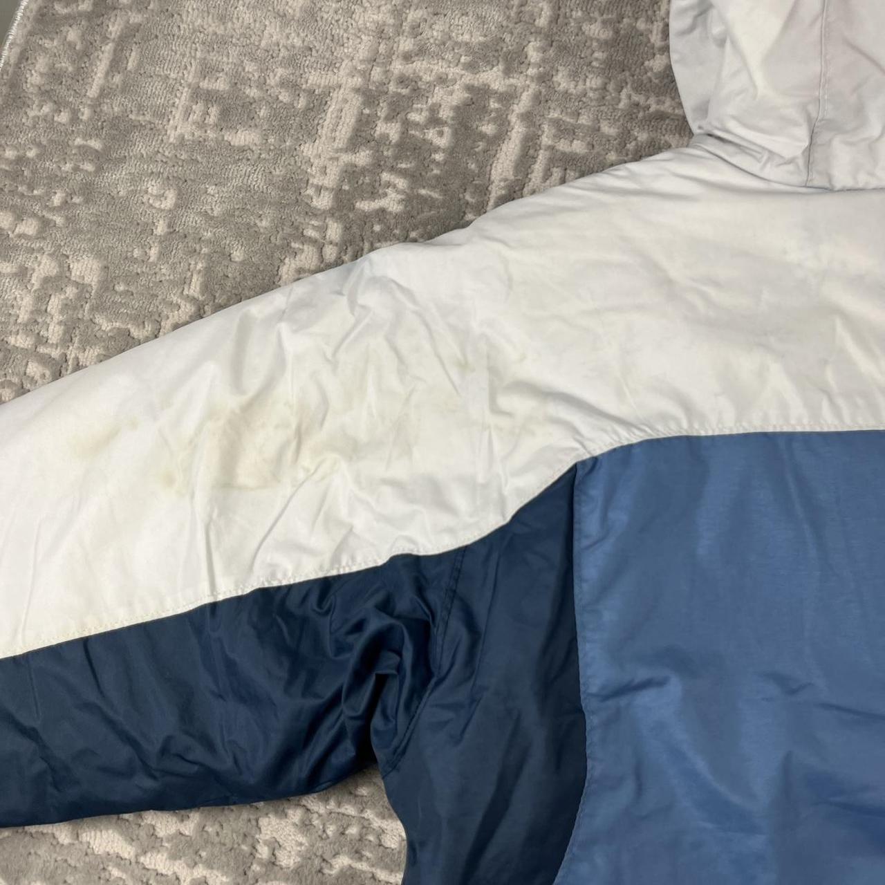 VINTAGE 00s COLUMBIA UTILITY JACKET WHITE BLUE