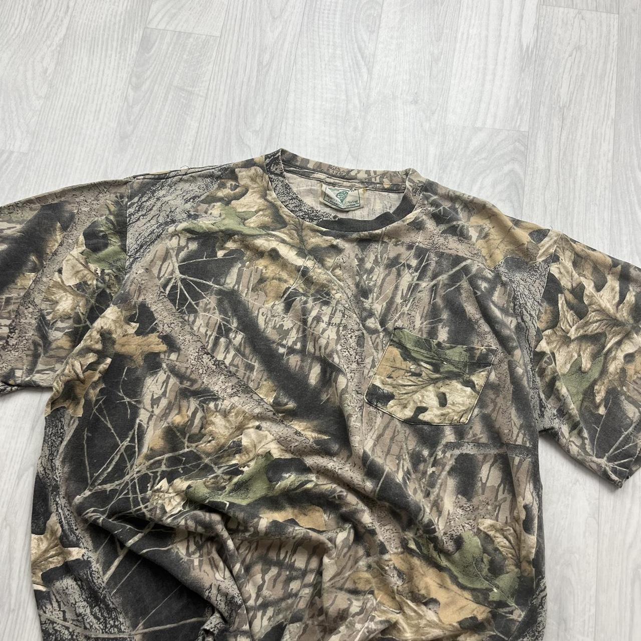 VINTAGE 90s MOSSY OAK REALTREE T SHIRT CAMO