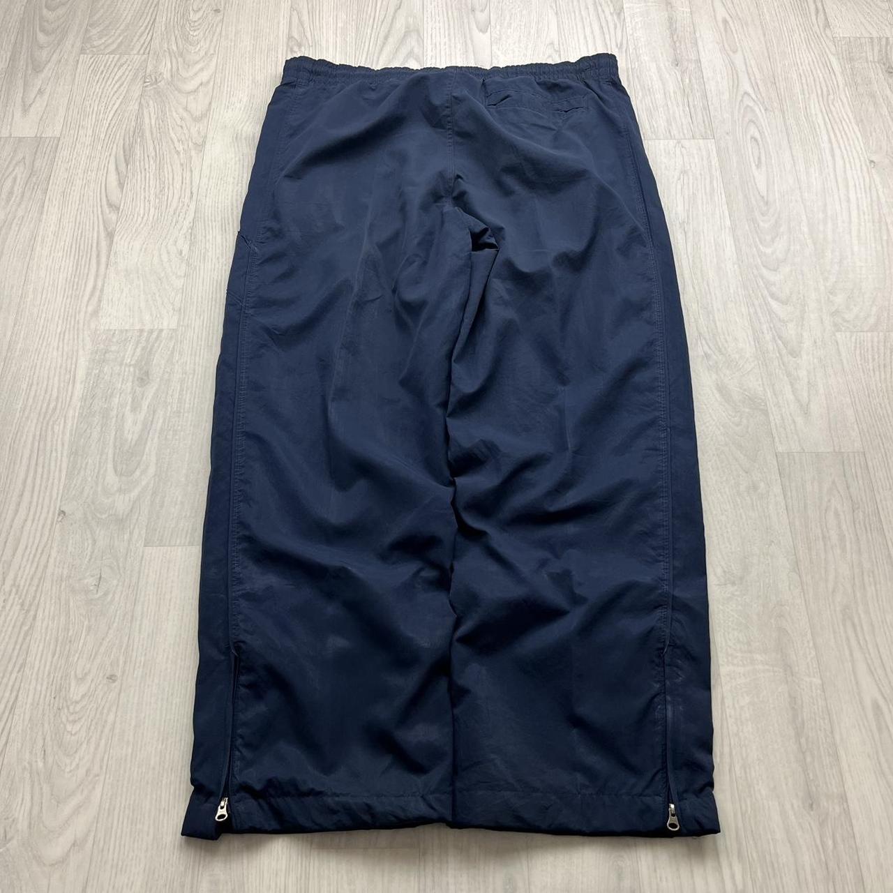 VINTAGE Y2K NIKE BAGGY TRACKSUIT BOTTOMS NAVY