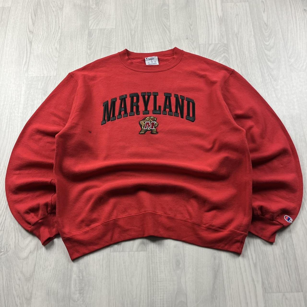 VINTAGE Y2K CHAMPION SWEATSHIRT RED