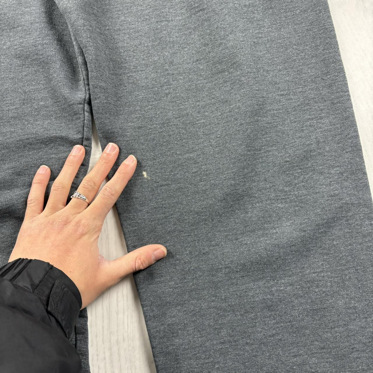 VINTAGE 00s CHAMPION BAGGY COTTON SWEATPANTS CHARCOAL GREY