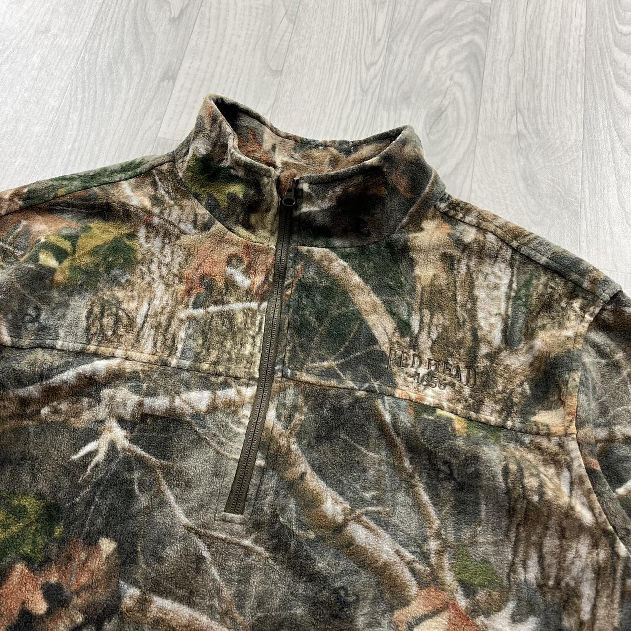 VINTAGE REALTREE QUARTER ZIP FLEECE CAMO