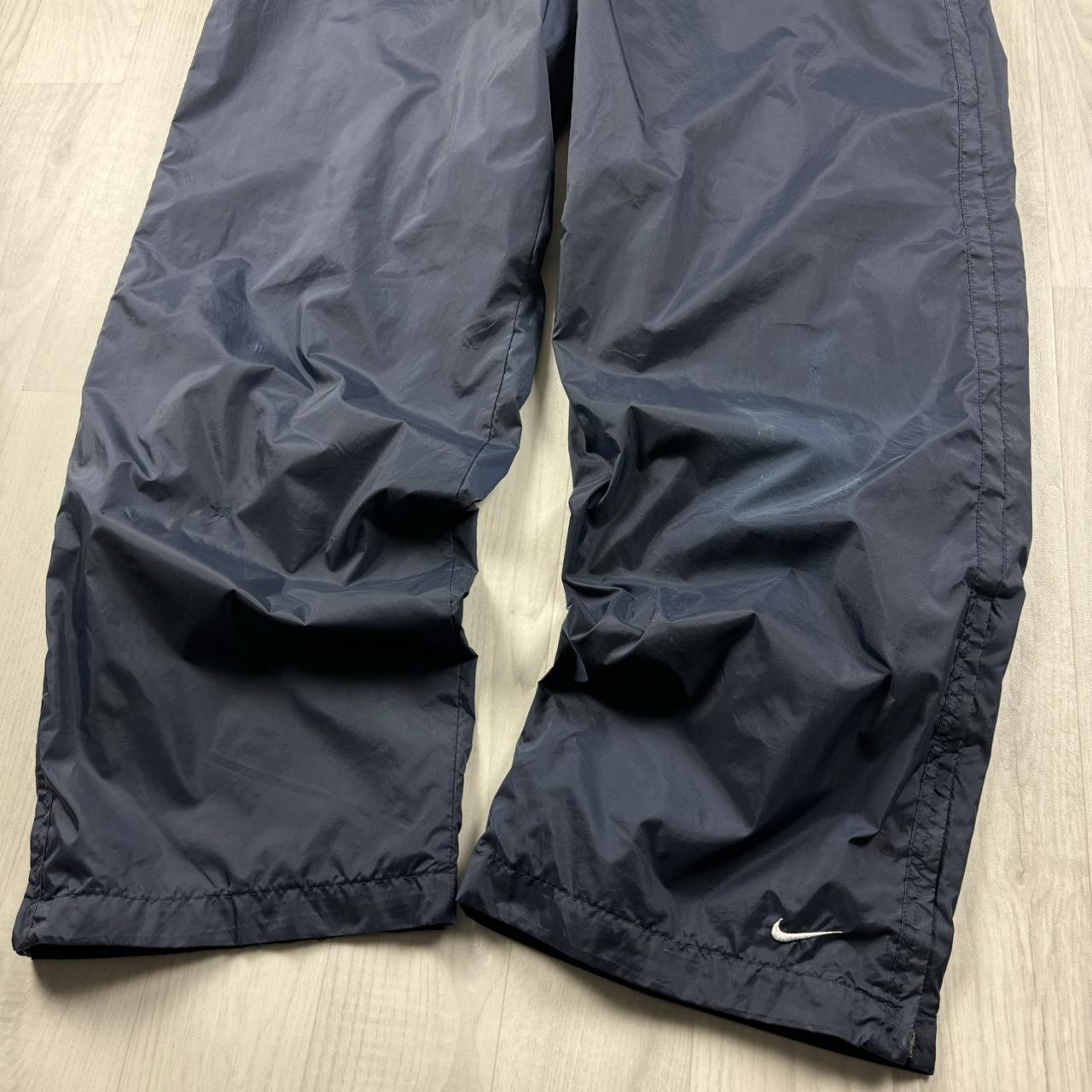 VINTAGE Y2K NIKE BAGGY TRACKSUIT BOTTOMS NAVY