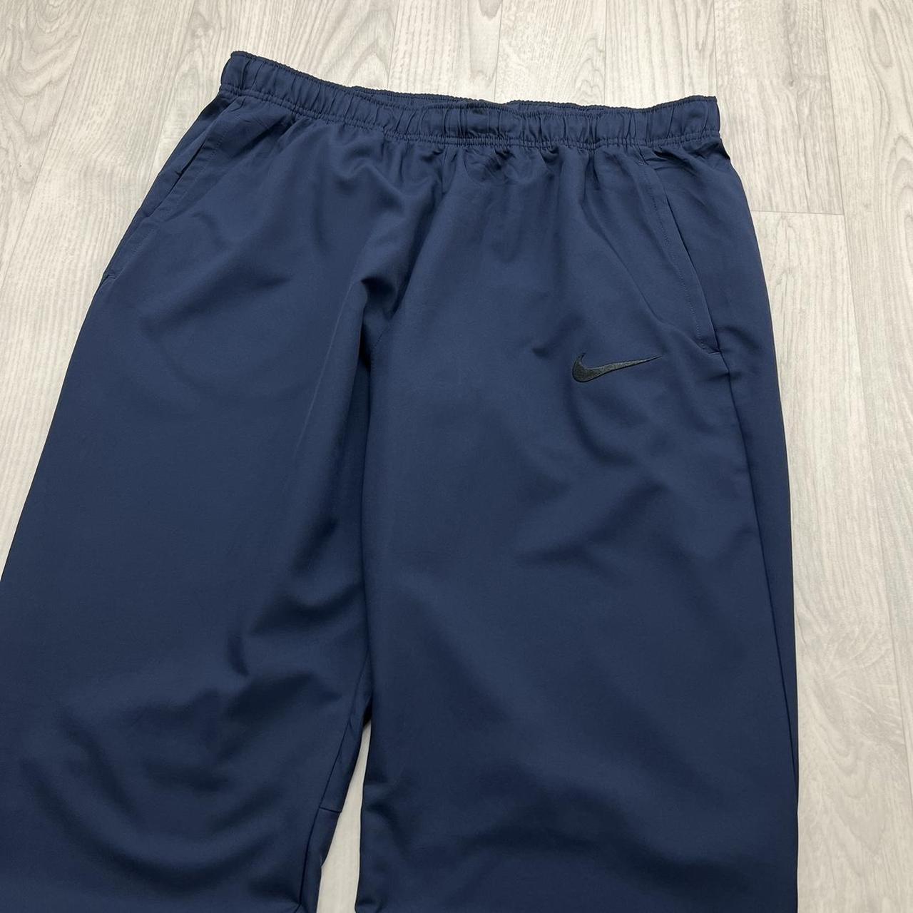 VINTAGE Y2K NIKE BAGGY TRACKSUIT BOTTOMS NAVY
