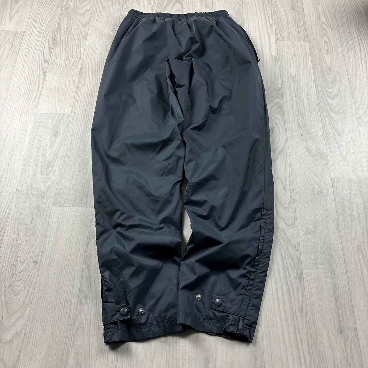 VINTAGE Y2K ADIDAS STRAIGHT LEG TRACKSUIT BOTTOMS GREY