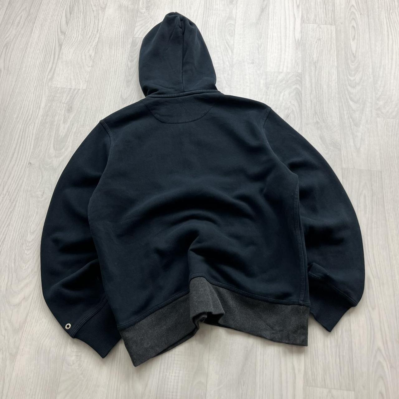 VINTAGE Y2K NIKE ZIP HOODIE BLACK