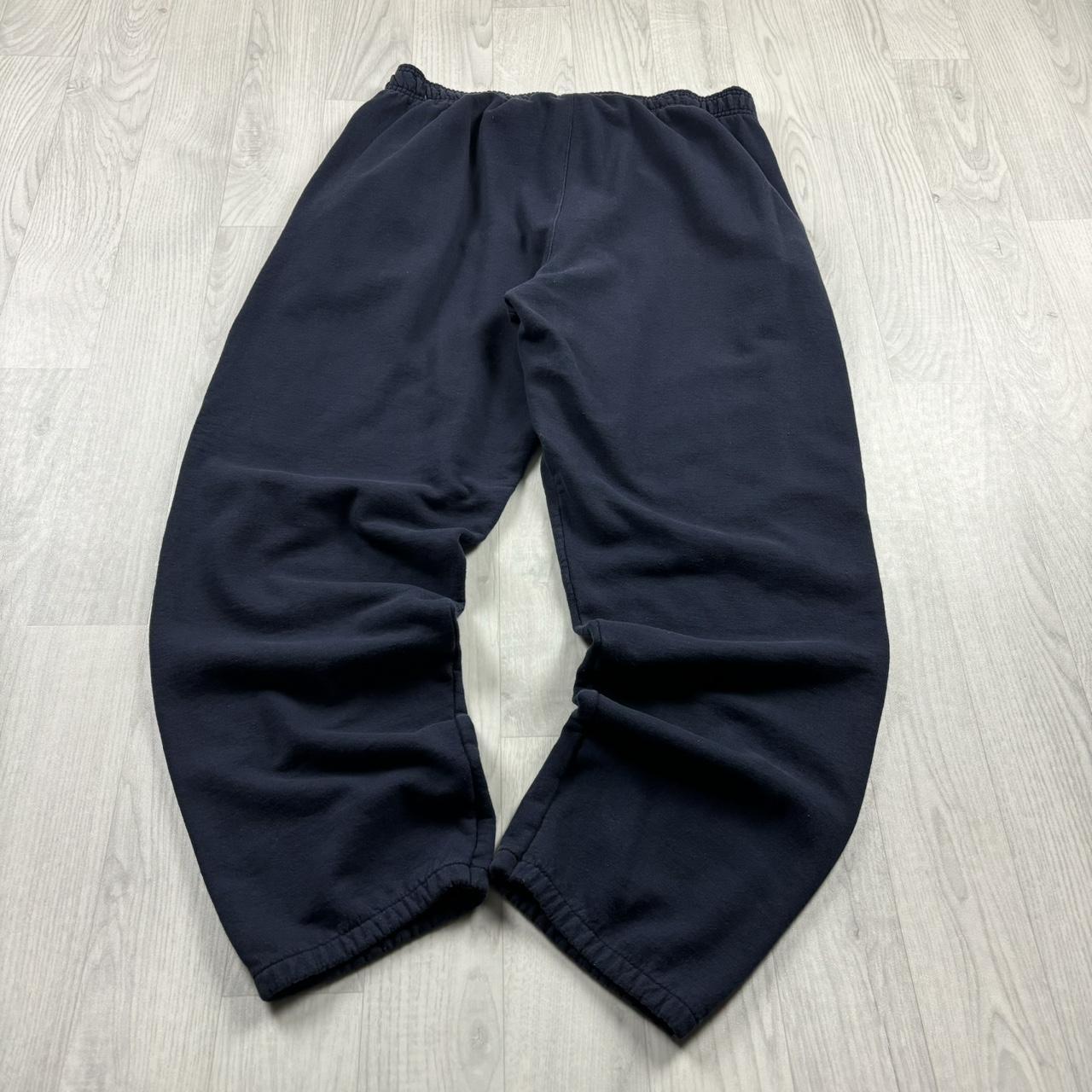 VINTAGE 00s CHAMPION BAGGY COTTON SWEATPANTS NAVY
