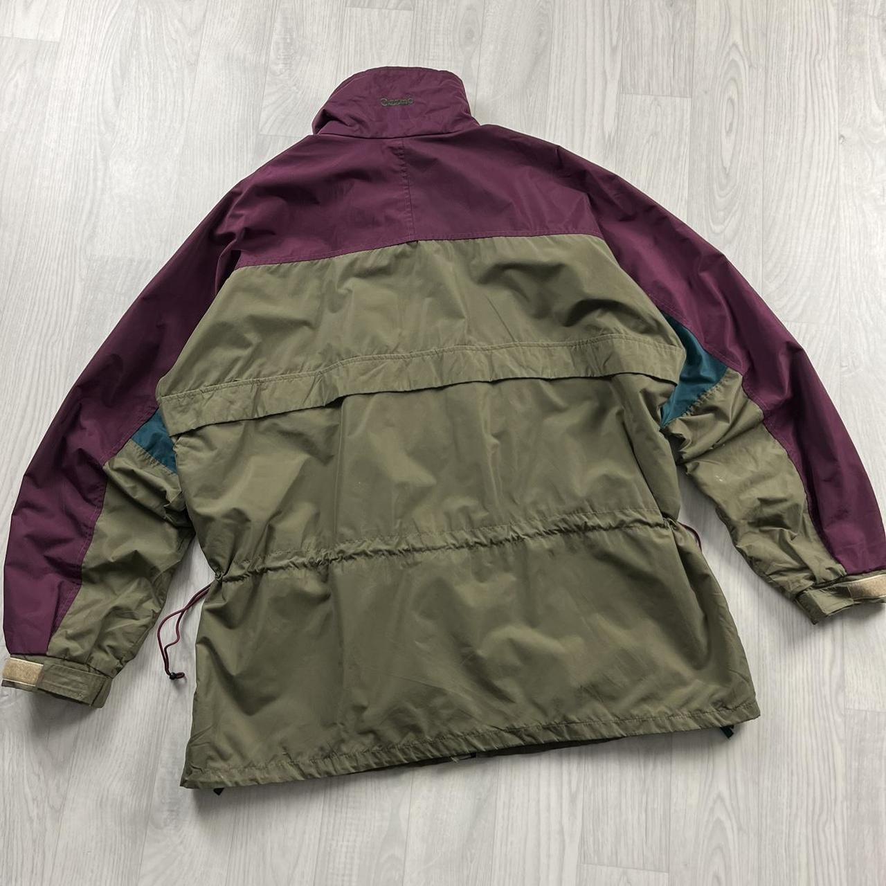 VINTAGE 00s COLUMBIA TECHNICAL HEAVY JACKET KHAKI