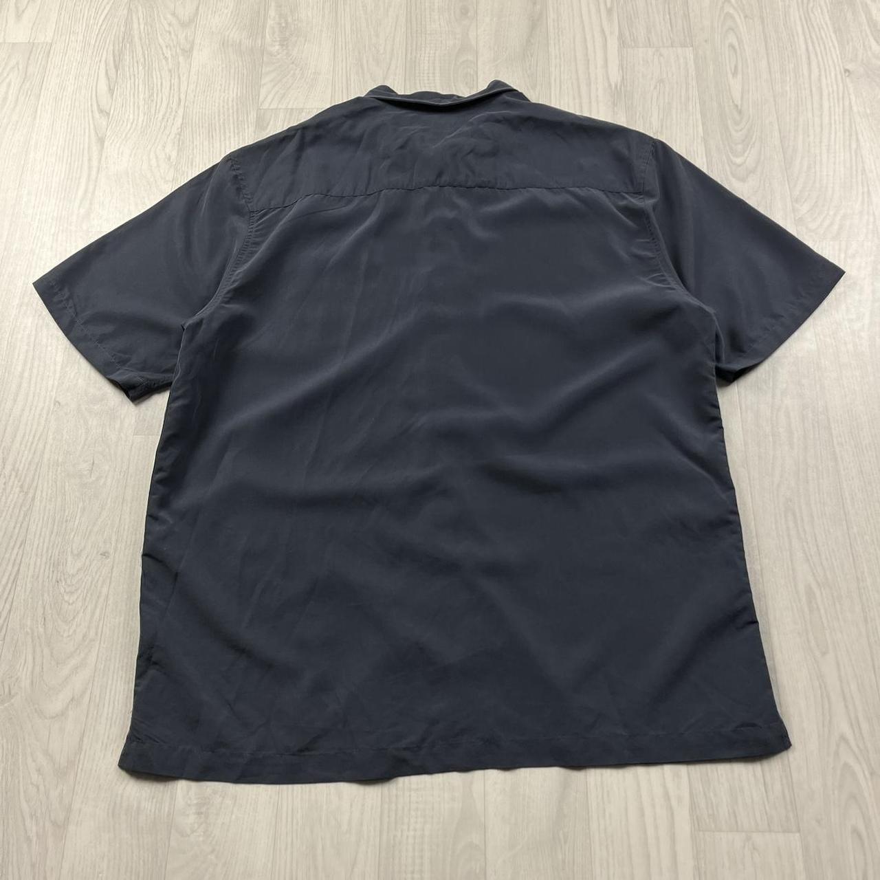VINTAGE Y2K QUIKSILVER SHORT SLEEVE SHIRT NAVY