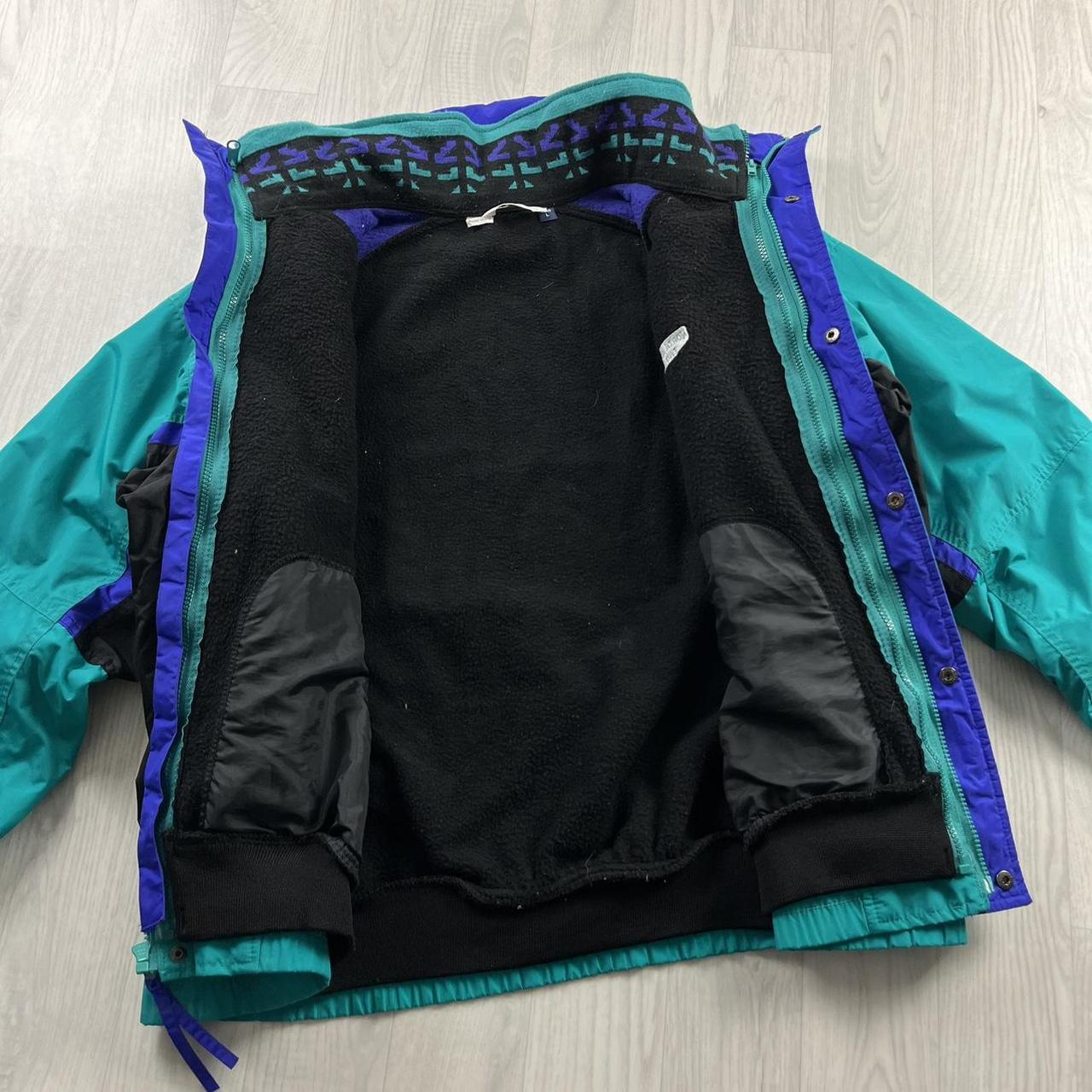 VINTAGE 00s COLUMBIA TECHNICAL HEAVY JACKET GREEN