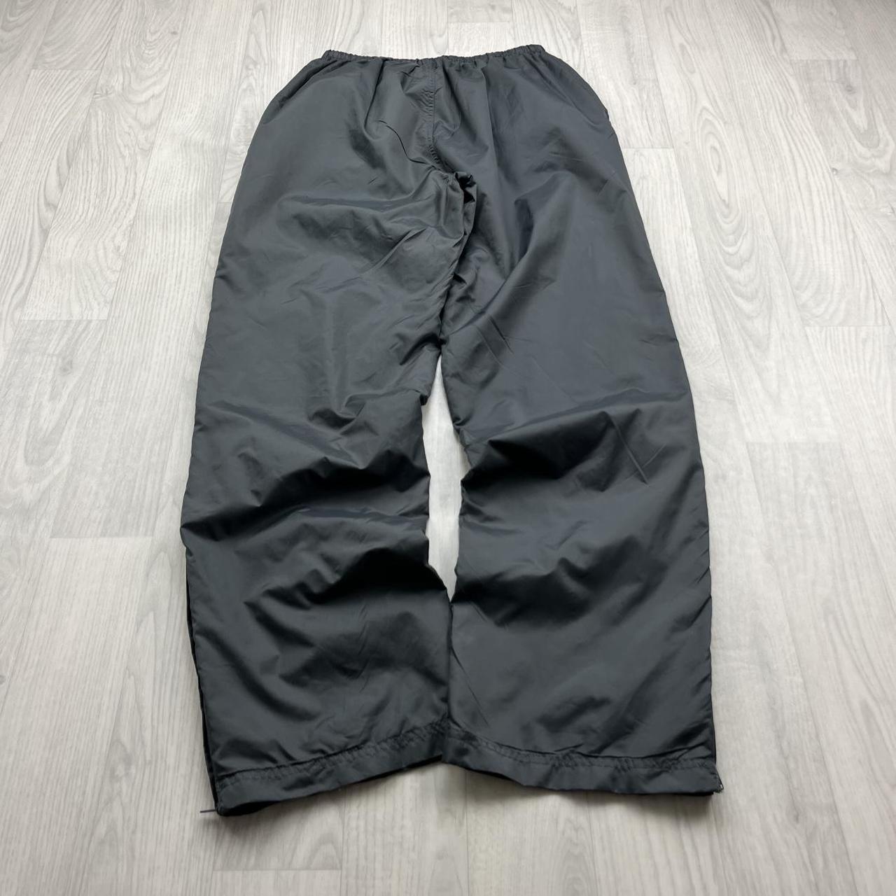 VINTAGE Y2K REEBOK BAGGY TRACKSUIT BOTTOMS GREY