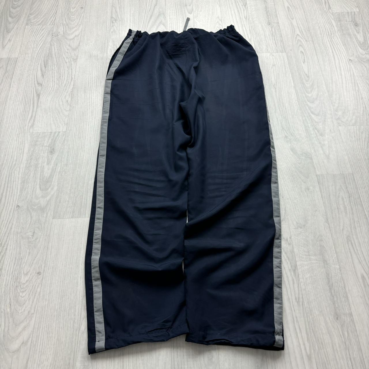 VINTAGE Y2K REEBOK BAGGY TRACKSUIT BOTTOMS NAVY