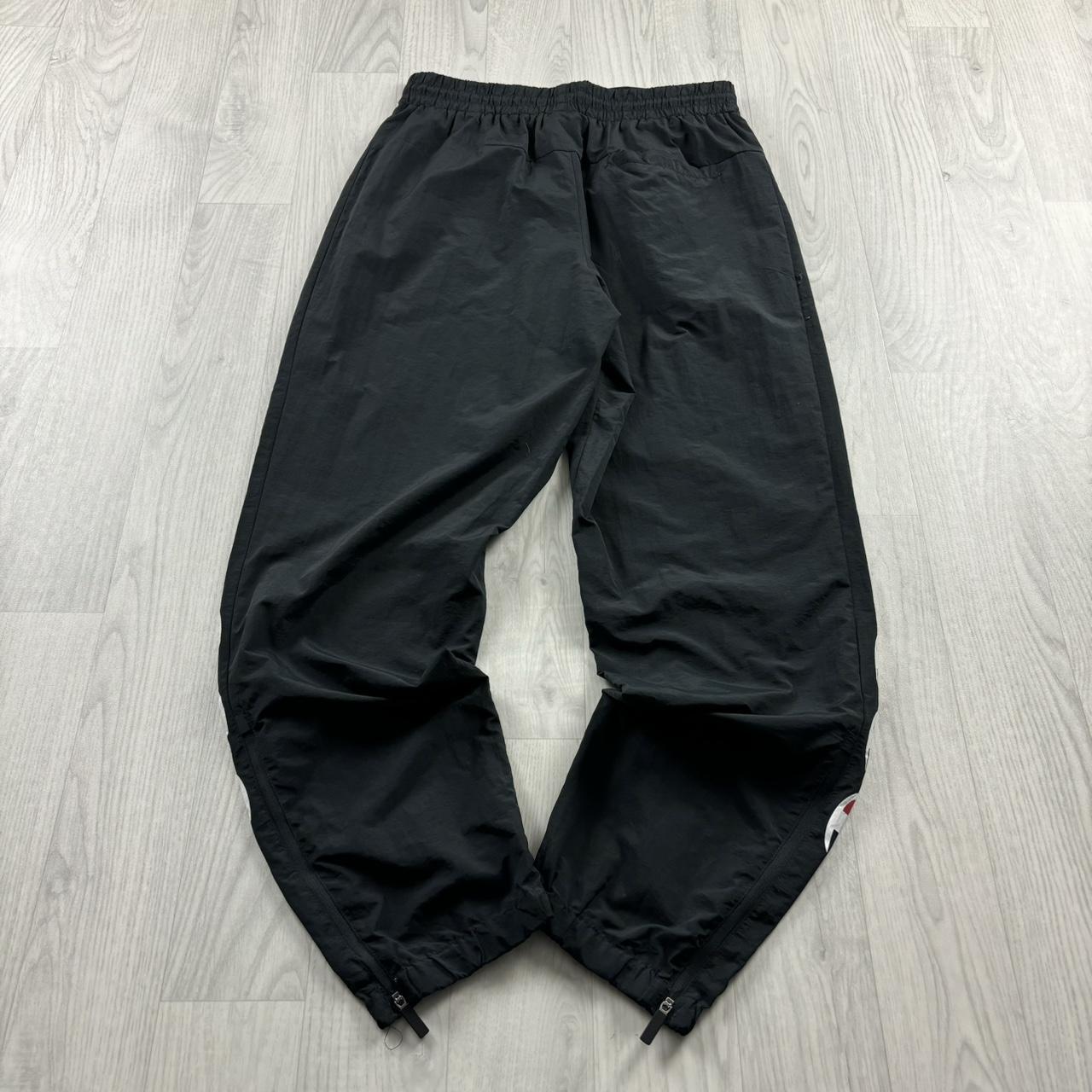 VINTAGE Y2K CHAMPION BAGGY TRACKSUIT BOTTOMS BLACK