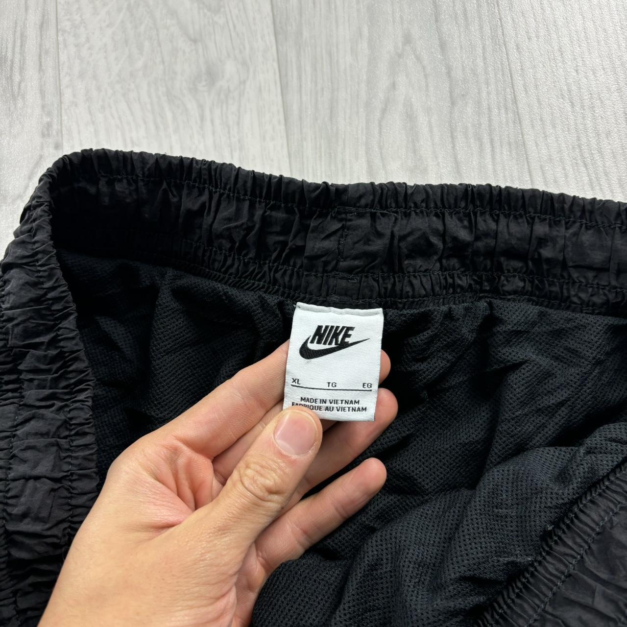 NIKE BAGGY TRACKSUIT BOTTOMS BLACK