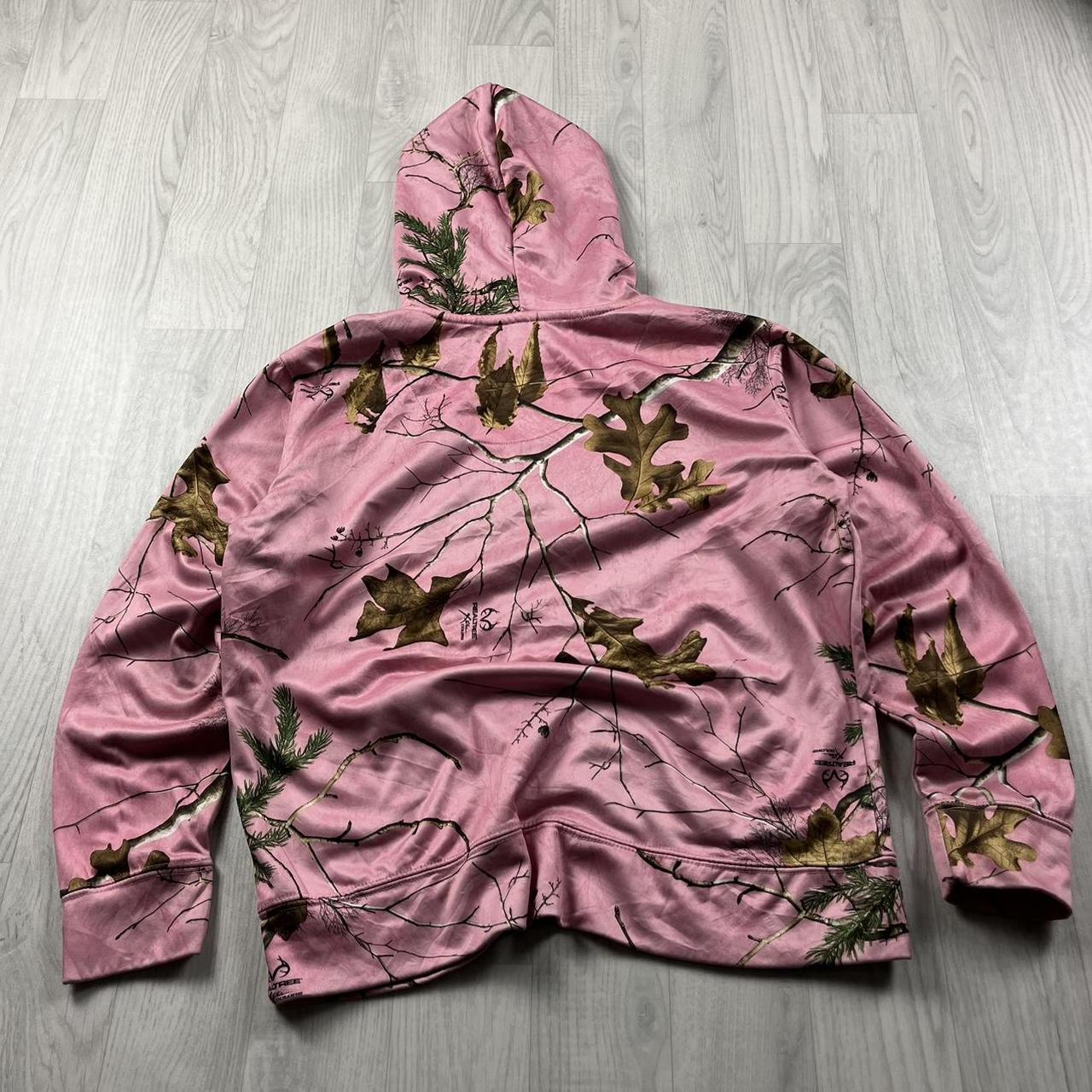 VINTAGE REALTREE HOODIE CAMO PINK