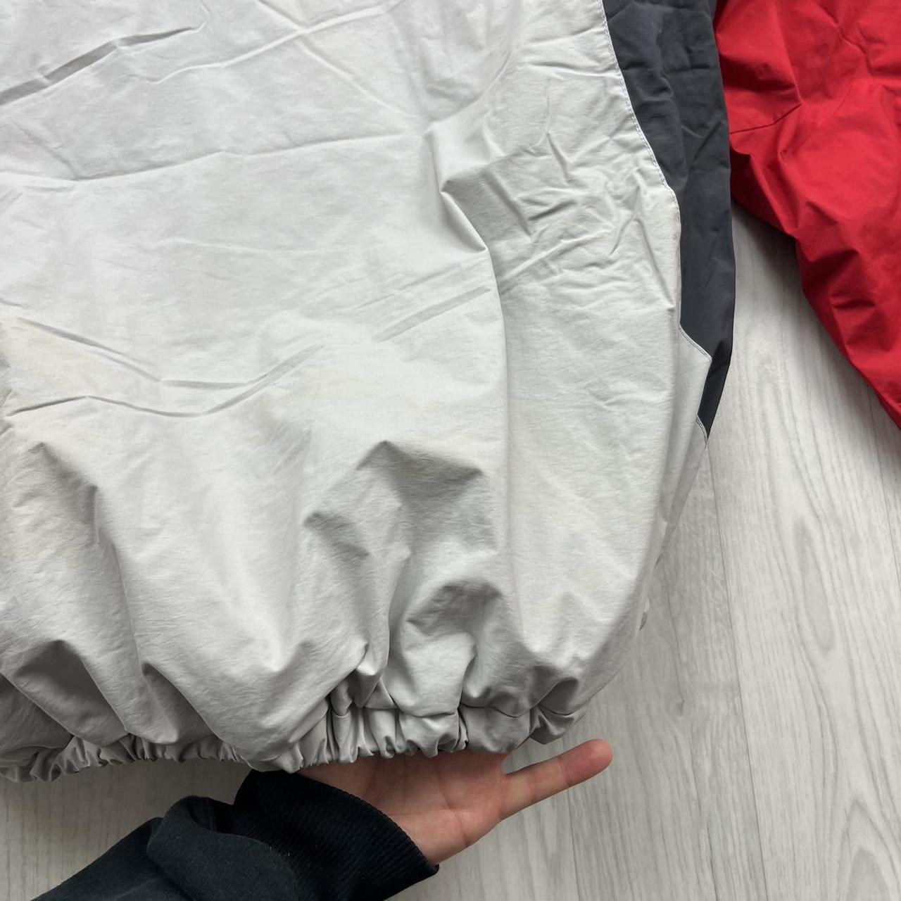 VINTAGE 00s COLUMBIA TECHNICAL UTILITY SKI JACKET GREY RED