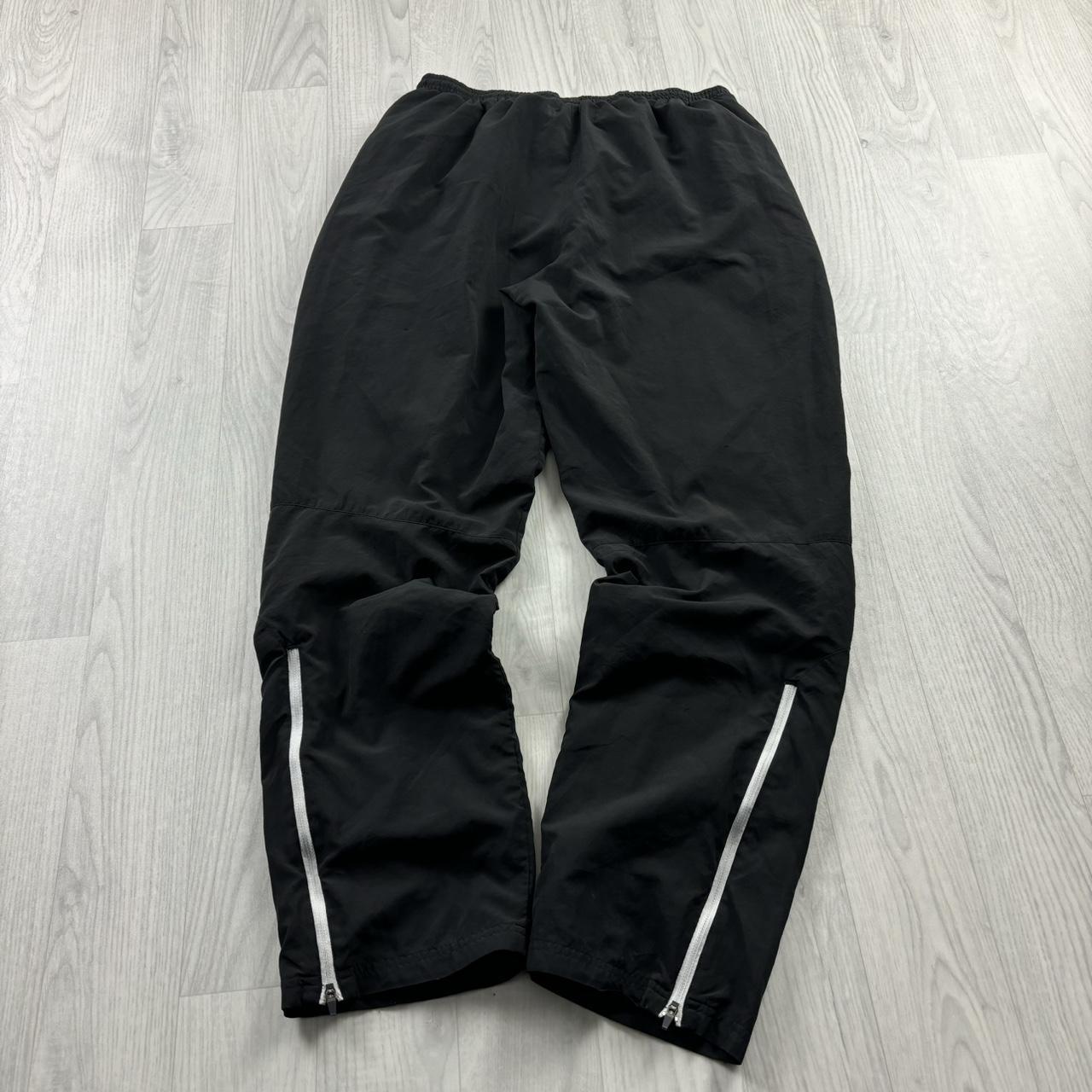 VINTAGE Y2K PUMA BAGGY TRACKSUIT BOTTOMS BLACK