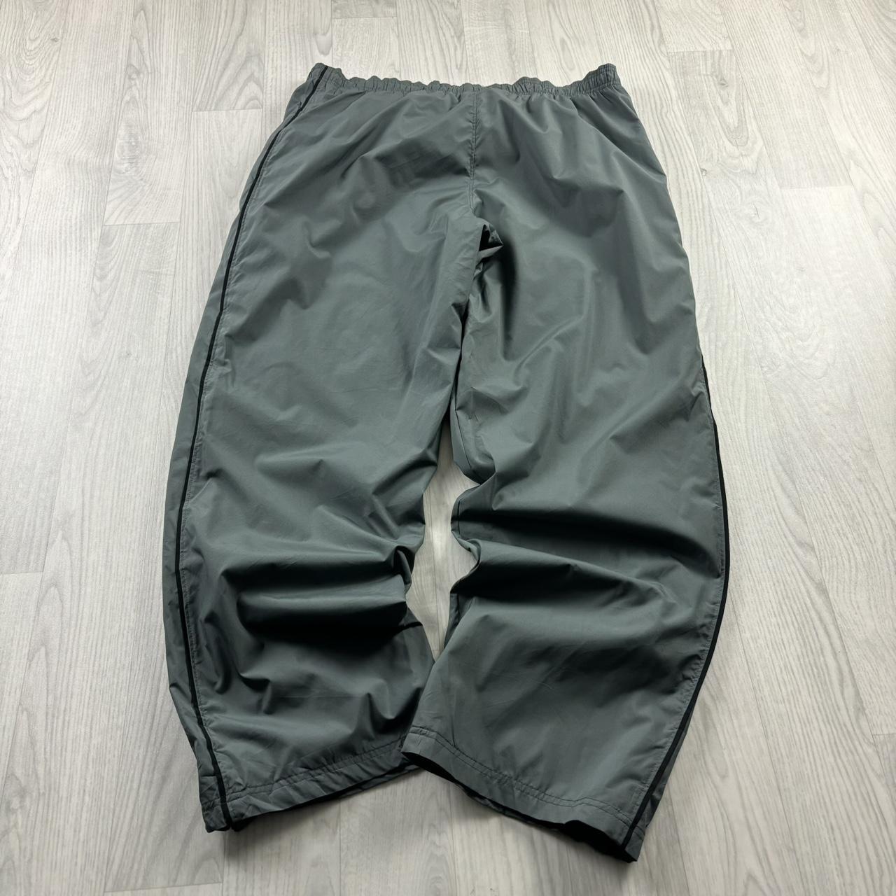 VINTAGE Y2K CHAMPION BAGGY TRACKSUIT BOTTOMS GREY