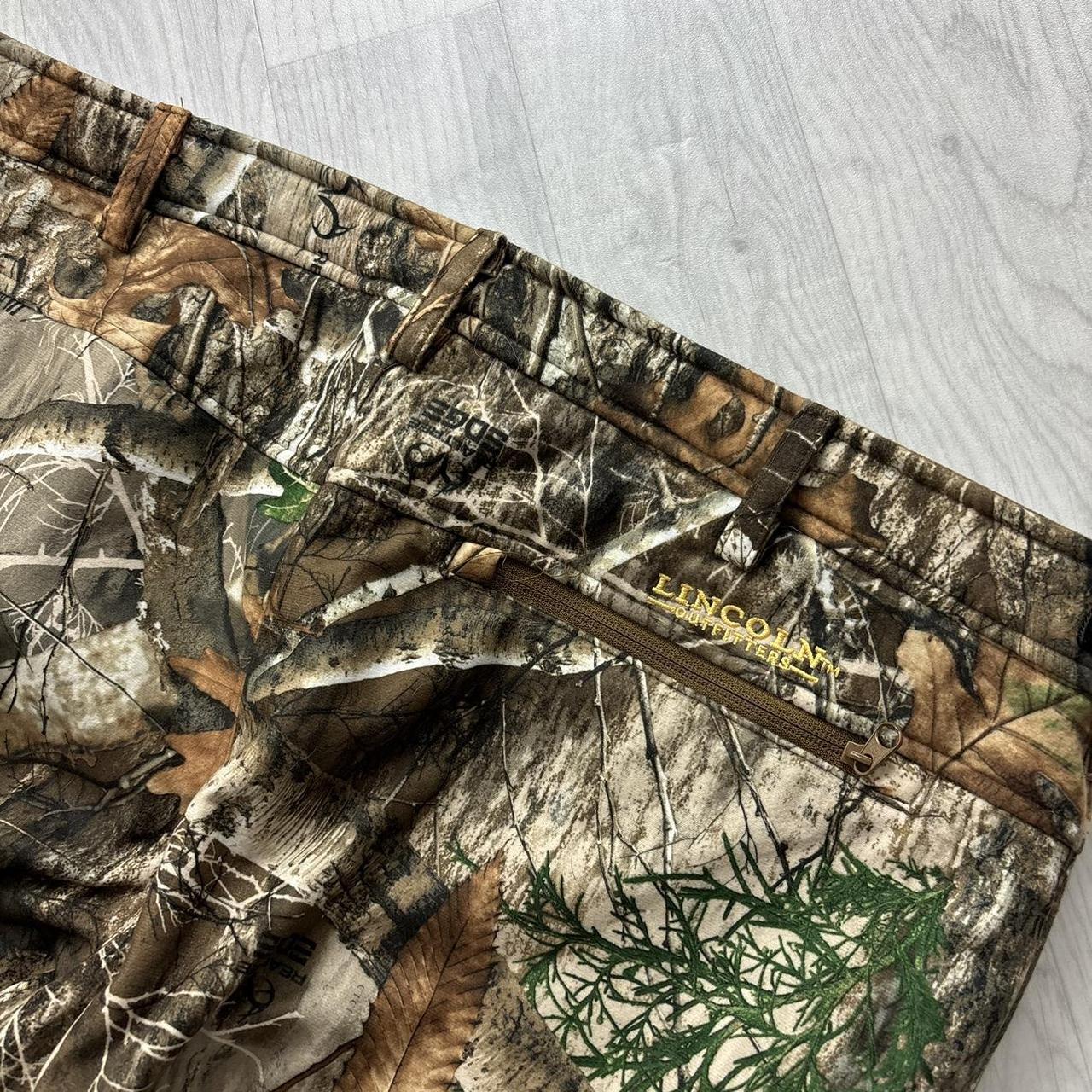 VINTAGE REALTREE FLEECE LINED BAGGY CAMO CARGO PANTS