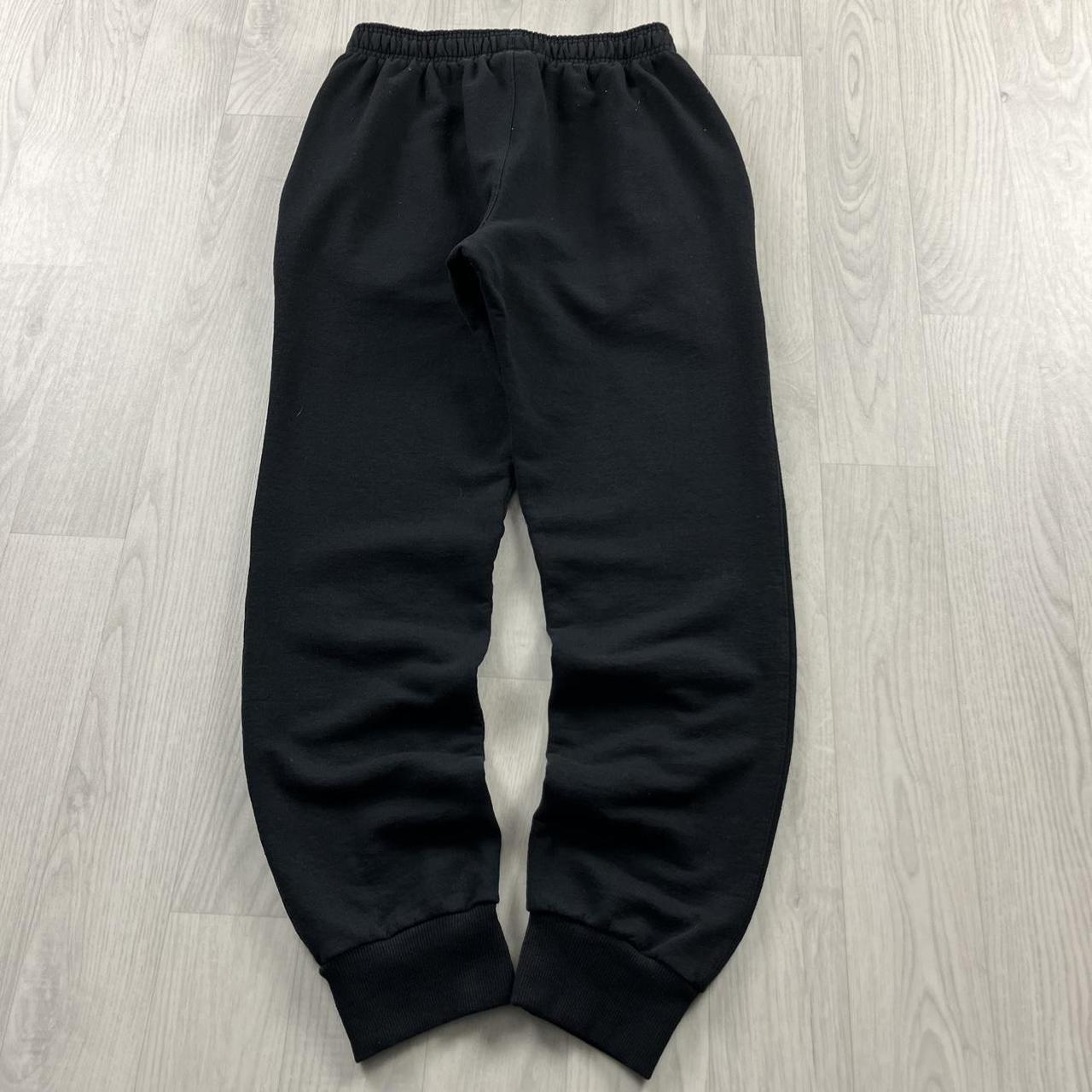 VINTAGE 00s CHAMPION COTTON SWEATPANTS BLACK