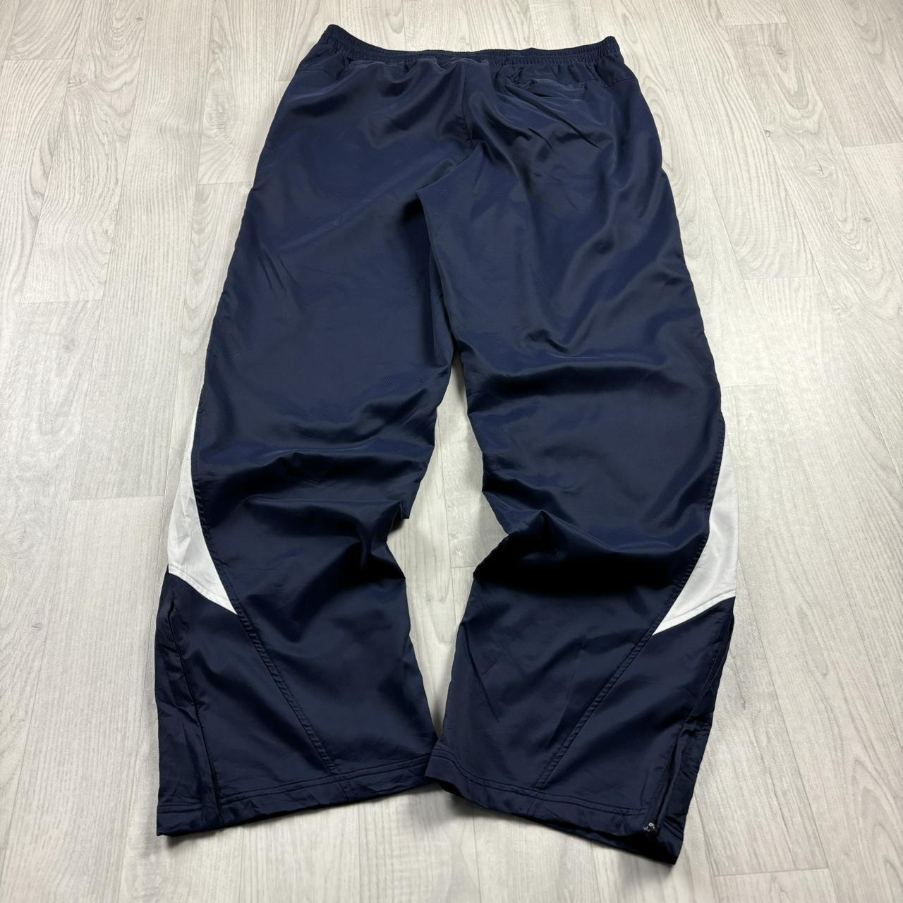 VINTAGE Y2K UNDER ARMOUR BAGGY TRACKSUIT BOTTOMS NAVY