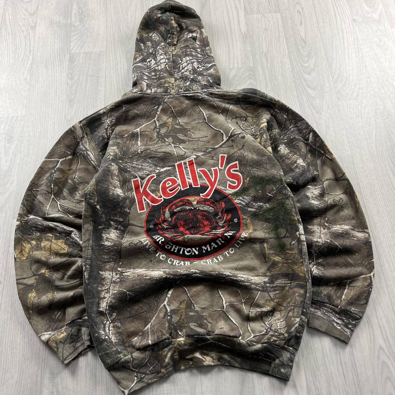 VINTAGE RUSSELL ATHLETIC REALTREE HOODIE CAMO