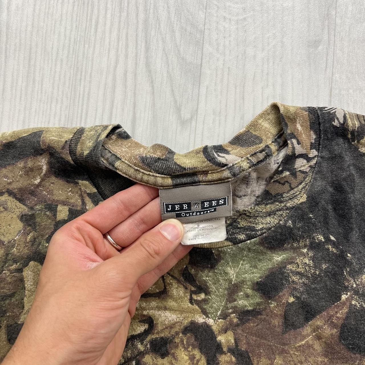 VINTAGE Y2K JERZEES REALTREE LONG SLEEVE T SHIRT CAMO