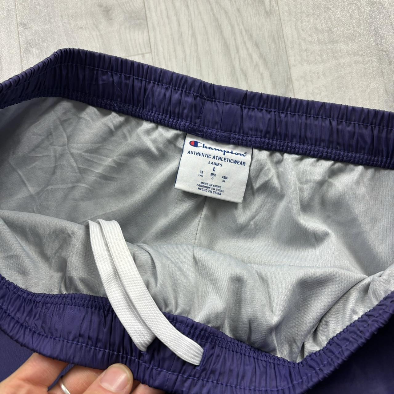 VINTAGE Y2K CHAMPION BAGGY TRACKSUIT BOTTOMS PURPLE