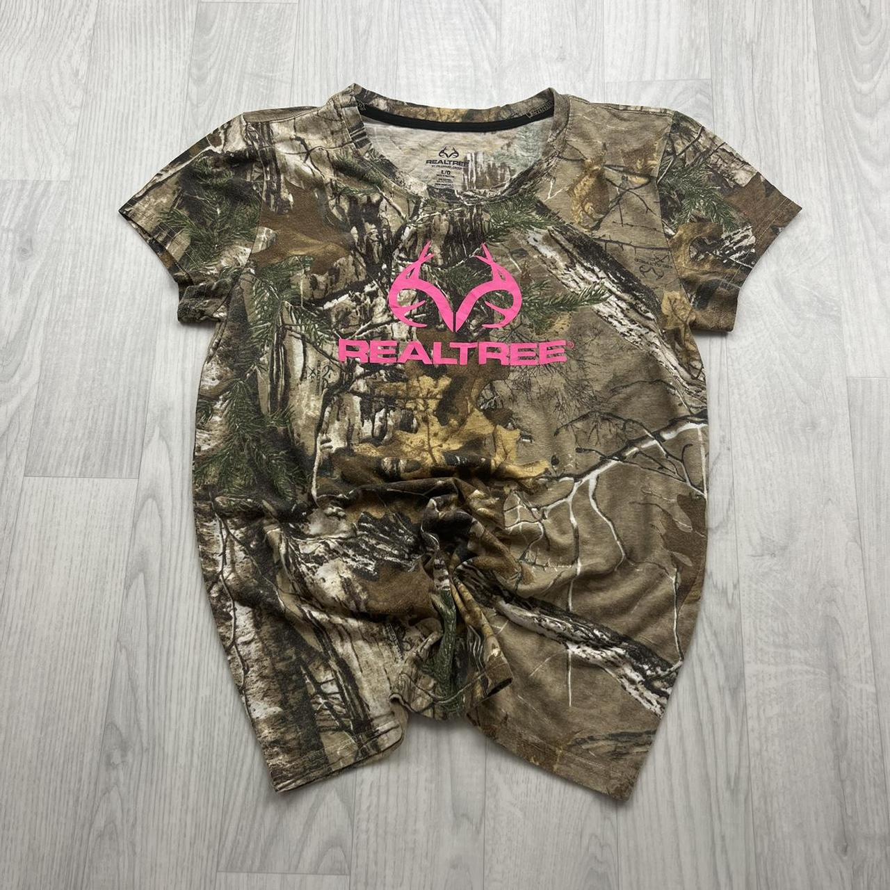 VINTAGE Y2K REALTREE T SHIRT CAMO