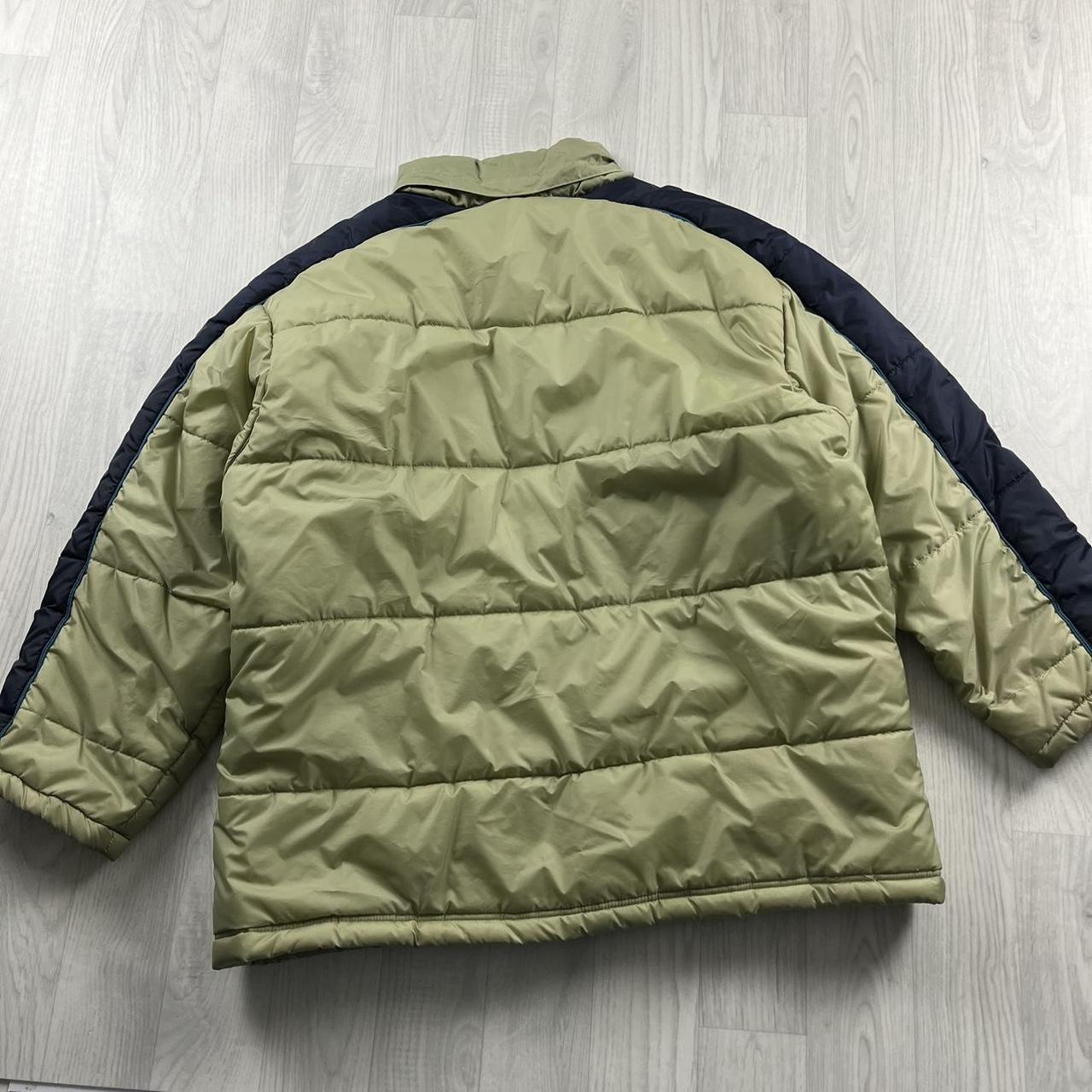 VINTAGE Y2K UMBRO PUFFER JACKET GREEN