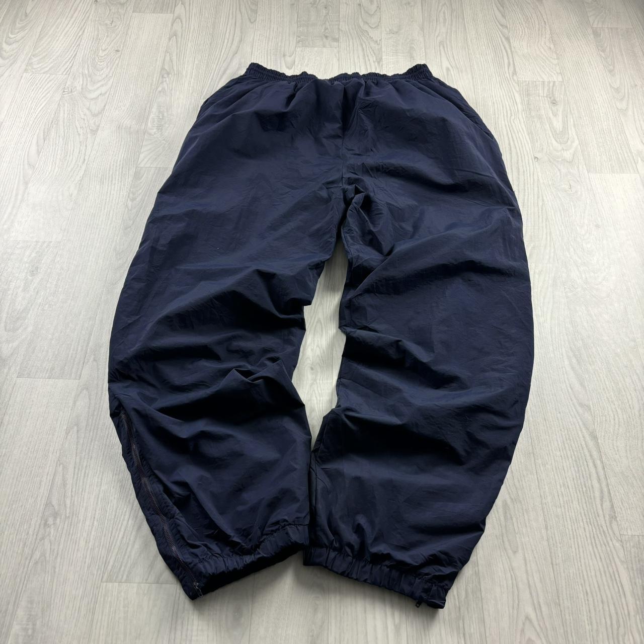 VINTAGE Y2K CHAMPION BAGGY TRACKSUIT BOTTOMS NAVY