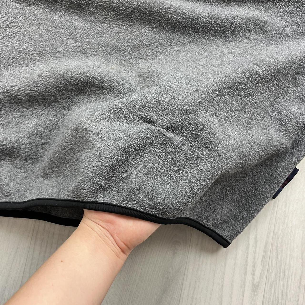 VINTAGE Y2K NAUTICA QUARTER ZIP FLEECE GREY