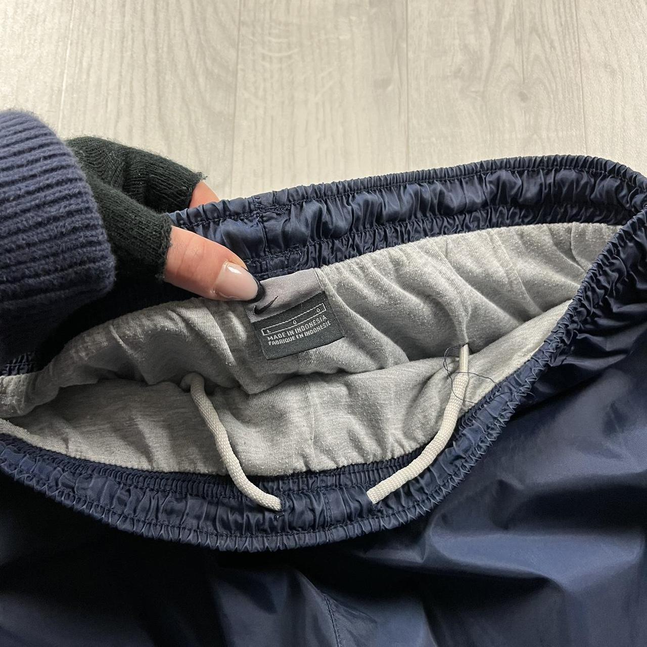 VINTAGE Y2K NIKE BAGGY TRACKSUIT BOTTOMS NAVY