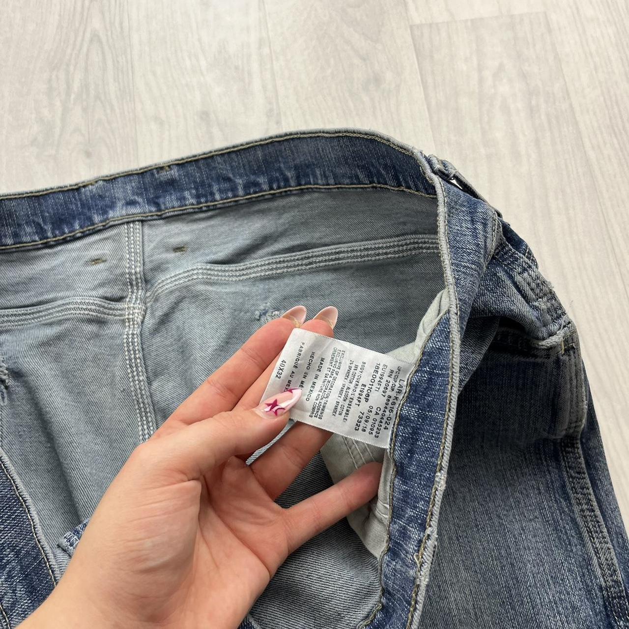 VINTAGE Y2K DICKIES BAGGY CARPENTER JEANS BLUE