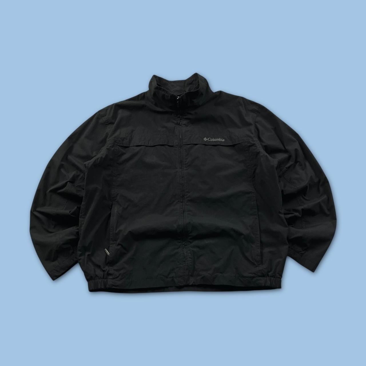 VINTAGE 00s COLUMBIA TECHNICAL LIGHTWEIGHT JACKET BLACK