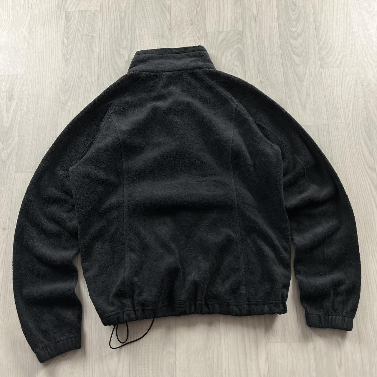 VINTAGE Y2K COLUMBIA ZIP UP FLEECE BLACK