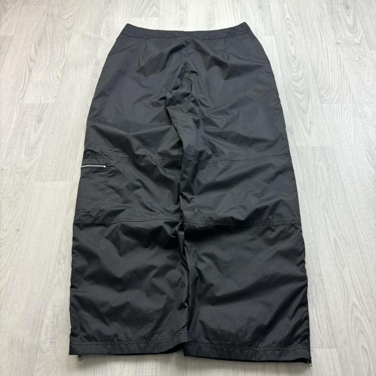 VINTAGE Y2K FILA BAGGY TRACKSUIT BOTTOMS BLACK