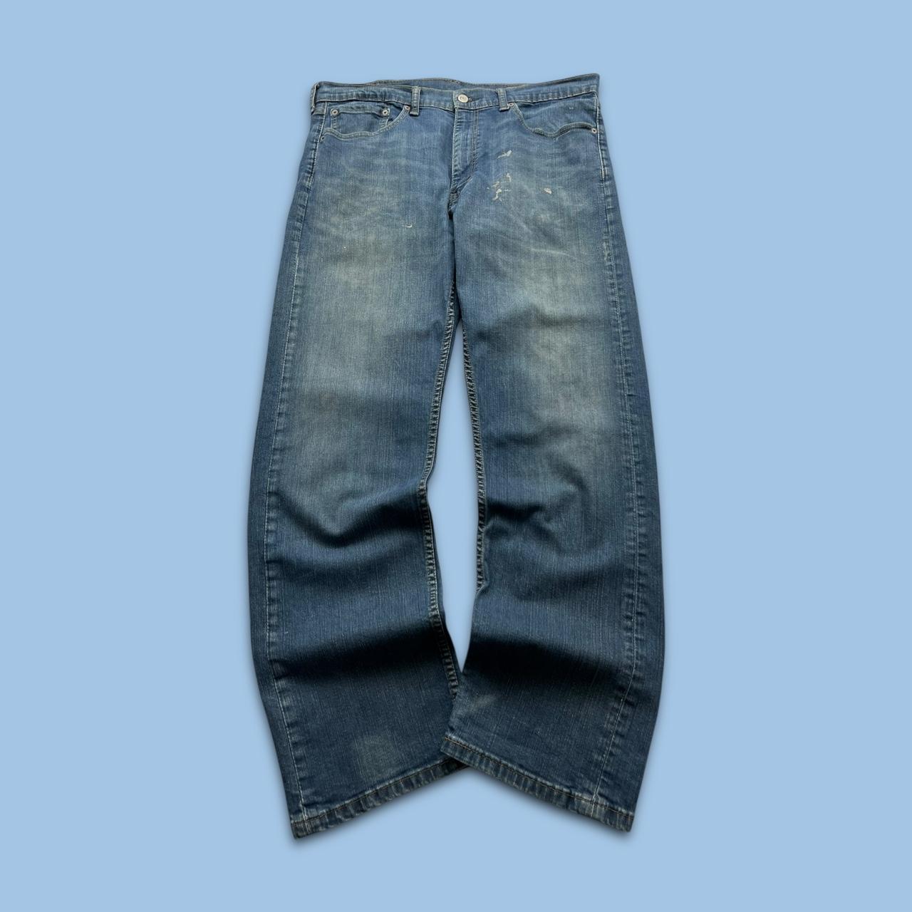 VINTAGE LEVIS 505 REGULAR STRAIGHT LEG JEANS BLUE