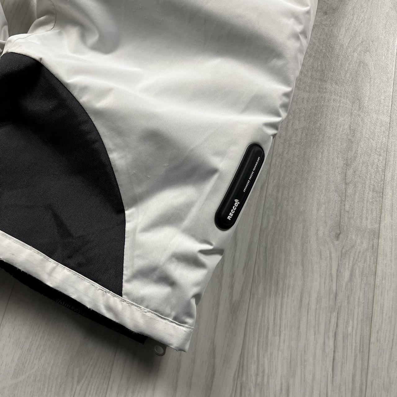 VINTAGE Y2K MOUNTAIN WAREHOUSE BAGGY SKI PANTS SALOPETTES WHITE