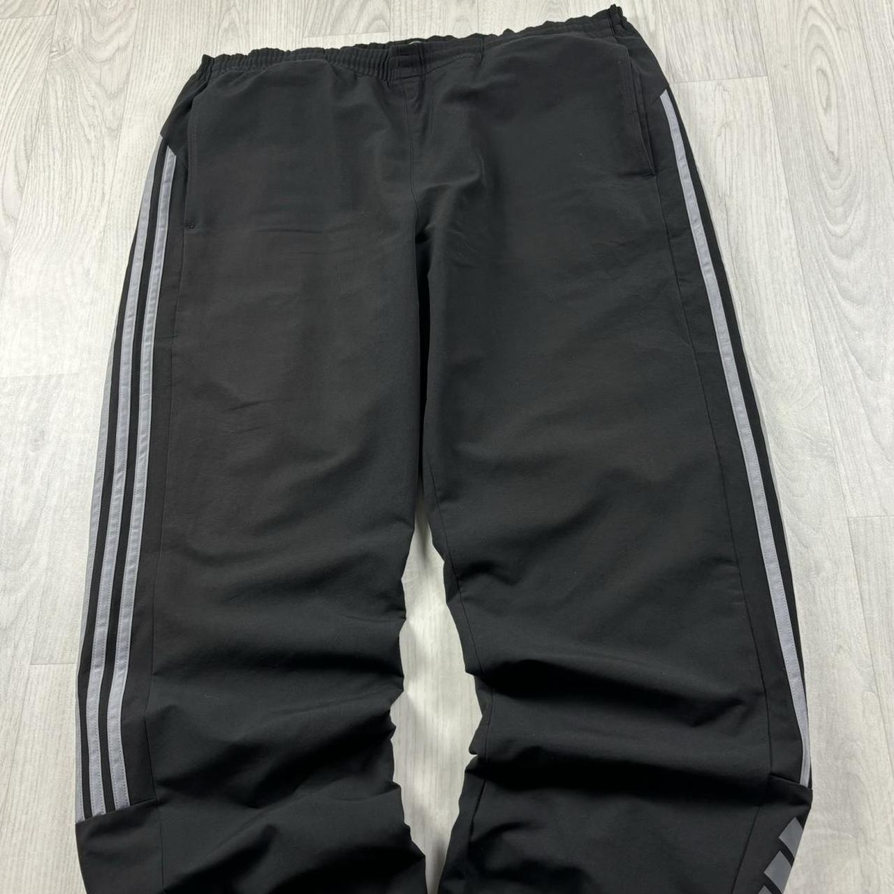 ADIDAS 2012 BAGGY TRACKSUIT BOTTOMS BLACK