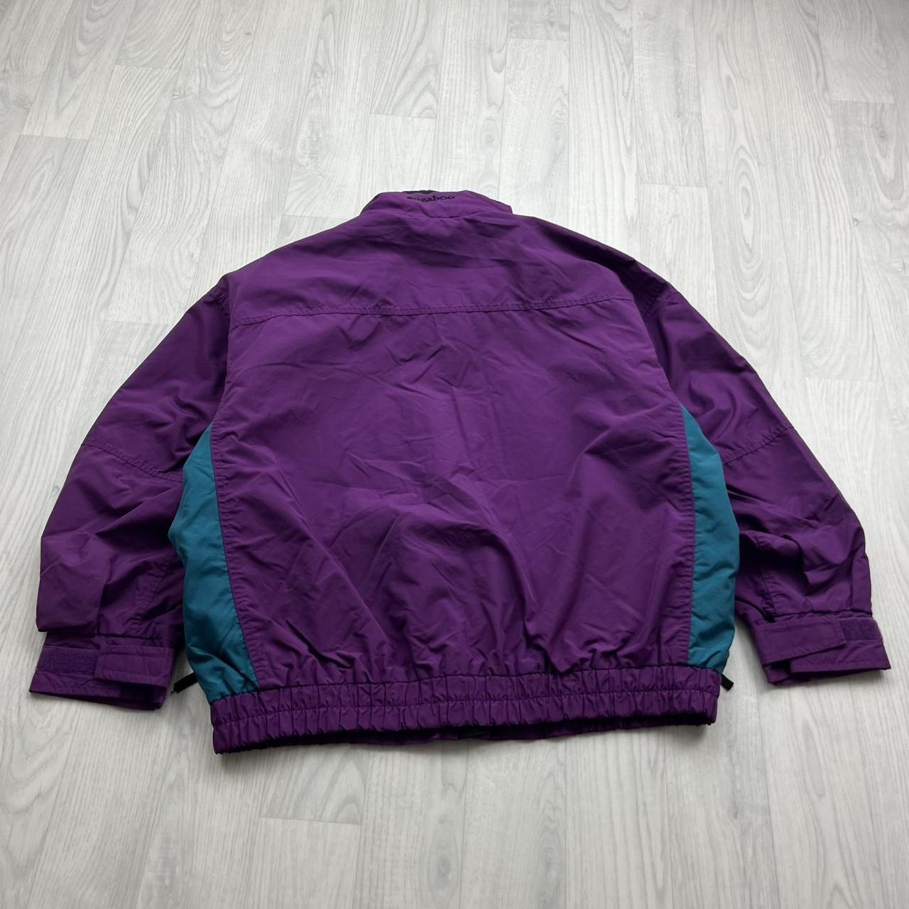 VINTAGE 00s COLUMBIA BUGABOO BOMBER HEAVY JACKET PURPLE