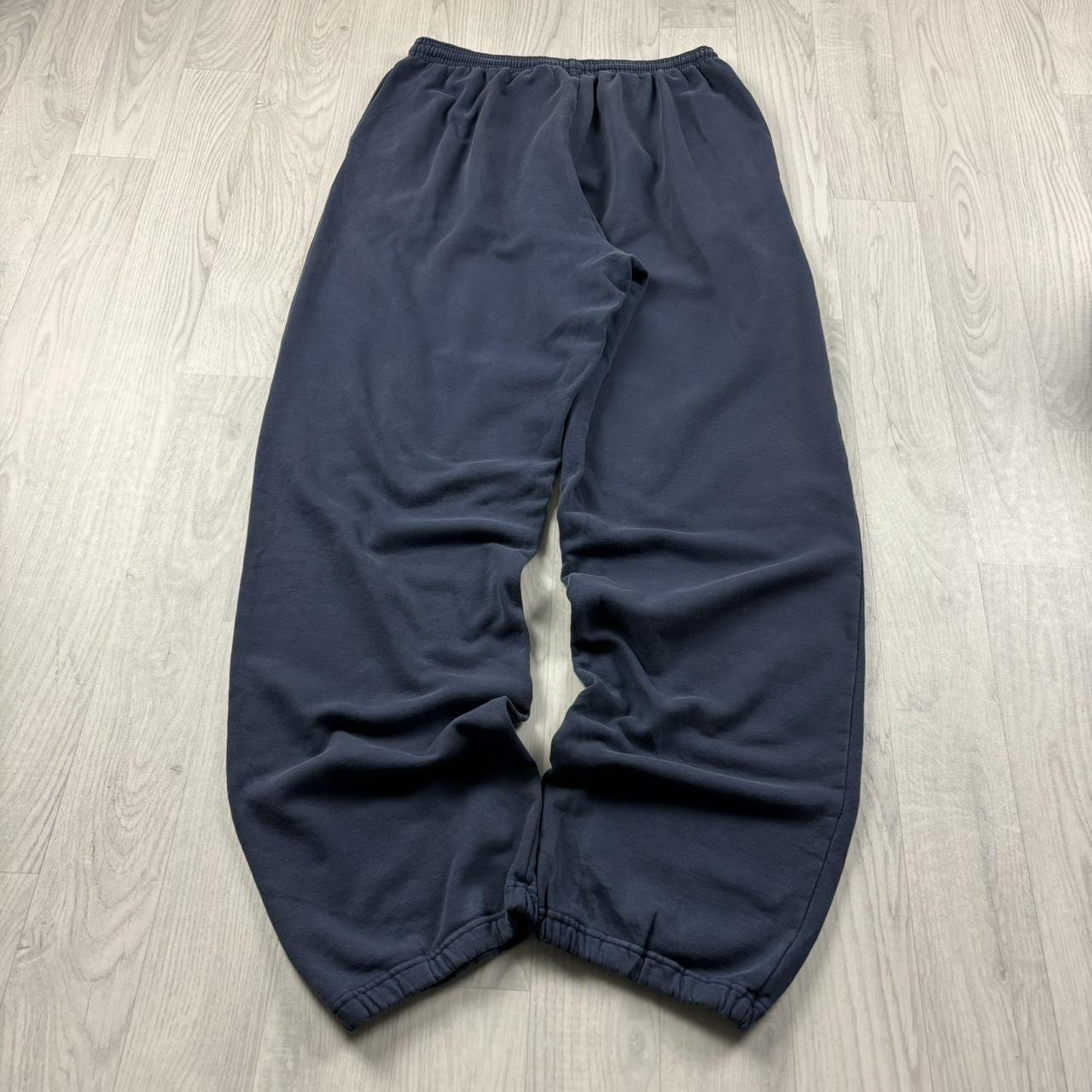 VINTAGE 00s CHAMPION BAGGY COTTON SWEATPANTS NAVY